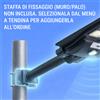 FARO Lampione Solare 800W 360 LED Giardino Sensore Movimento IP67 + Telecomando Faro