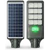 FARO Lampione Solare 800W 360 LED Giardino Sensore Movimento IP67 + Telecomando Faro
