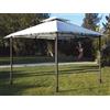Papillon GAZEBO IN METALLO CON TELO BEIGE FALESIA MT. 3X3 GAZEBI ARREDO GIARDINO ESTERNO