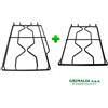 Ariston Indesit COPPIA GRIGLIE CUCINA PIANO COTTURA GAS 4 FUOCHI ARISTON MODELLI PF640