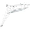 Jumbo, C+P Stendibiancheria da Parete Soffitto Cm 100 x 46 x 70H 6 Mt di Stenditura