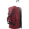 FUL Workhorse - Borsa sportiva con ruote da 76,2 cm, bagaglio da viaggio a due livelli con base rigida e ruote, colore: rosso scuro