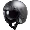 LS2, Casco Moto Jet BOB SOLID CARBON Matt Carbon, XXL