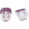 HoMedics Luxury Nail Care Foot Spa, Pediluvio Massaggiatore Piedi con 4 Strice Idromassaggio & Bubble Mate Foot Spa Idromassaggiatore Plantare, Pediluvio Massaggiatore Piedi Elettrico