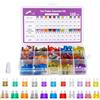 Carehabi Fusibili Auto Assortiti 168 Pezzi, Fusibili Mini + Standard | 2A 3A 5A 7,5A 10A 15A 20A 25A 30A 35A 40A, Fusibili Automotive Fuse a Lama con Estrattori 32V per Camper Camion Moto Barca