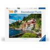 Ravensburger - Puzzle 500 Pezzi Lago de Como, Italia | Puzzle Per Adulti