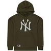 New Era NOS MLB Regular Hoody Neyyan Novwhi Felpa con Cappuccio Uomo (Pacco da 1)