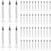SIRINGHE MONOUSO 1ML 50 PEZZI SIRINGA SENZA AGO SIRINGHE INSULINA ATOSSICHE PER