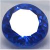 Senza marchio Pietra preziosa rotonda 9x9 mm tanzanite blu tanzanite certificata naturale 3...
