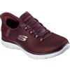 Skechers Donna Slip-Ins Summits Diamond Dream Sneaker 150123 BURG Rot