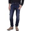 Diesel Jeans Uomo Tepphar R86L0 Slim Carrot Fit Stretch Lavaggio