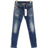 Diesel Jeans Donna Grupee-Ne 0603L W25 Jogg Skinny Blu Lavato