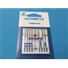 Schmetz Ago, Macchina Conifere Combi Set- Pistone Piatto Nadeln- Jeans, Stretch