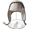 per cappello Sauna Feltro Lana Per Casa Vapore Unisex Steam Cap Mento Regolabile
