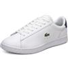 Lacoste Carnaby Set - Sneakers In Pelle Bianco - Uomo Scarpe Sneakers
