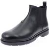 Geox Andalo - Chelsea Boots Traspiranti In Pelle Nero - Uomo Scarpe Stivaletti