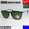 Ray-Ban RayBan ERIKA Occhiali da Sole Polarizzati RB4171F-6012P 54mm Nero Verde Scuro