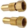 Ugello in ottone per spruzzatori manuali e a zaino - opzioni di flusso 1,0 mm o