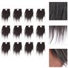 12 Sets Materiale Per Barba Fai Da Kit Uomo Di Pelliccia Artificiale