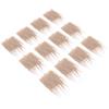 12 Sets Materiale Per Barba Fai Da Kit Uomo Di Pelliccia Artificiale
