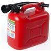 MasterBrico TANICA CARBURANTE BENZINA OMOLOGATA LT 5 LITRI CON BOCCAGLIO PLASTICA