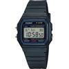 F91W 1 Orologio da polso cinturino in resina colore nero