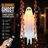 Fantasma LED Halloween Appendere, Telecomando, Ornamento Volante Giardino