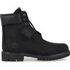 Timberland - Stivale nero Premium 6 Inch impermeabile in nabuk con lacci per uom