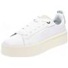 Lacoste Carnaby Platform - Sneakers In Pelle Bianco - Donna Scarpe Sneakers