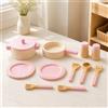 Set da Cucina Giocattolo con Pentole e Padelle Creativo per Bambini Piccoli