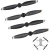 ZHITING 2 Paia di Eliche LED per DJI Mavic Air 2 Nero Silenziose Ricaricabili Flash