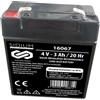 Matsuyama BATTERIA AL PIOMBO RICARICABILE PER BILANCIA 4V 3AH DIMENSIONI 33x66x75