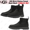 UGG Birch Chelsea Casual Nero Nero 1184610-BLK Taglia Uomo
