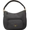 Nannini Firenze Borsa a Spalla Jessica Donna in Pelle Blu con Tasca Frontale