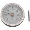 No 2X(Termometro un Tubo per Acqua Calda Termometro -W50A Termometro Bimetalli5406