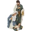 Subitodisponibile PRESEPE Natività in resina 10.5x11x20 cm 1G7I