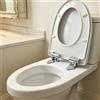 Kit per wc Soft Close Include Bulloni Rondelle Dadi per Installazione per fai d
