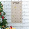 Calendario Dell'Avvento Di Natale 2023 Borsa Portaoggetti Da Appendere Per