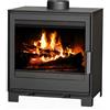 Victoria-05 CUBE L Stufa a Legna 6,1 kW Presa Aria Esterna Ø150 Classe A
