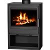 Victoria-05 CUBE Stufa a Legna 6,1 kW Presa Aria Esterna Ø150 Classe A