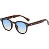 Occhiali da sole sportivi vintage anni 70 rotondi UV400 in stile Depp per uomo e