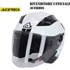 Acerbis Casco Acerbis Firstway Jet Semintegrale Bianco Doppia Visiera 22-06 Mis. 54