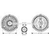 AVA QUALITY COOLING Frizione visco ventilatore termico MSC412 AVA QUALITY COOLING per MERCEDES-BENZ