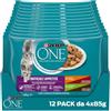 PURINA ONE Appetito Difficile Cibo Umido per Gatti, 48 Bustine da 85 g
