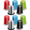 10Pcs Reusable Rubber Audio Mixer Knob Caps for Dj Controller Assorted Colors