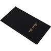 Reusable PU Restaurant Check Presenter Black Serving Book with Thank You Cover
