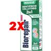 BIOREPAIR 2 X BIOREPAIR Mousse Dentifricio e Collutorio 2 in 1 75 Millilitri