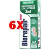 BIOREPAIR 6 X BIOREPAIR Mousse Dentifricio e Collutorio 2 in 1 75 Millilitri