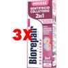 BIOREPAIR 3 X BIOREPAIR Mousse Dentifricio e Collutorio 2 in 1 75 ml