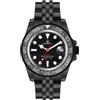 Lorenz OROLOGIO UOMO LORENZ AUTOMATICO DIVER NERO,MVT SEIKO 24 RUBINI,BRACCIALE JUBILEE